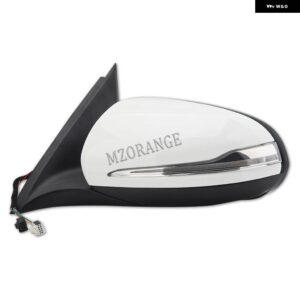 サイドドアミラー アセンブリ メルセデス ベンツ GLC X253 GLC250 GLC300 2016-2022 ヒーター付き ブラインド スポットライト ウィングミラー - Left