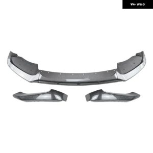 BMW X3 F25 X4 F26 LCI M SPORT 2014-2017 車用 フロント バンパー リップ フロントコーナーキット スポイラー ディフューザー ボディ 外装 ガード カスタム - Carbon Look Set