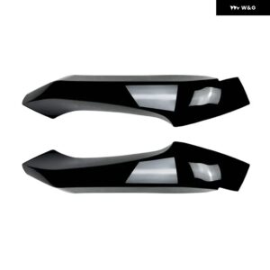 BMW X3 F25 X4 F26 LCI M SPORT 2014-2017 車用 フロント バンパー リップ フロントコーナーキット スポイラー ディフューザー ボディ 外装 ガード カスタム - Gloss Black A