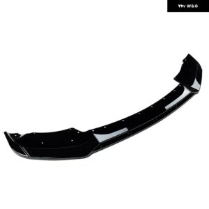 BMW X3 F25 X4 F26 LCI M SPORT 2014-2017 車用 フロント バンパー リップ フロントコーナーキット スポイラー ディフューザー ボディ 外装 ガード カスタム - Gloss Black B