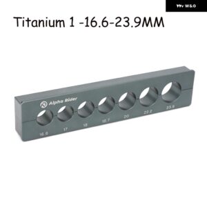 自転車リアサスペンションショック アブソーバー ホルダー フロント フォーク リペアクランプ5-23.9MM チューブ ホルダー 車 バイク オートバイ - T 1 -16.6-23.9MM