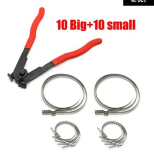 CVジョイント アクスル ブーツ クランププライヤーツール ステンレス 製圧着バンド20本付き 自動車 ATV バイク オートバイ - as picture2