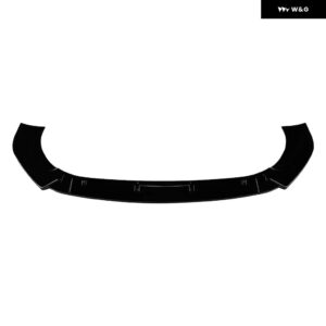 メルセデス ベンツ GLB X247 2020-2023年初期 GLB180 200 220 GLB35 AMG スポーツエディション フロント バンパー フロントリップスポイラー 外装 カバー - Gloss Black