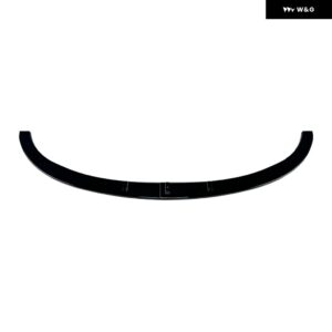 BMW 3シリーズ E92 E93 Mスポーツ 2006-2013 車用 フロント バンパー リップスポイラー スプリッター フロントアンダーチンガード 外装 アクセサリー - Gloss Black