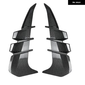 トヨタ GR86 スバル BRZ 2022+ 車用 サイドウィング エアフローフェンダー グリル アウトレット 吸気口 トリム ボディデコレーション 外装 カスタム - CARBON LOOK