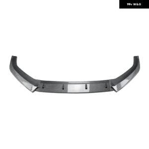 アウディ A5 S5 SLINE F5 2017-2020 車用フロント バンパー フロントロアチンリップスポイラー スプリッター ボディガードキット 外装 カスタム カバー - Carbon Look