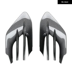 車用フロント バンパー フォグランプ グリル メルセデス ベンツ GLE クラス W167 C167 2024+ GLE450 GLE53 AMG カーガードアクセサリー - Carbon Look