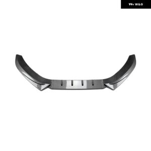 車用3段階フロント バンパー リップ フロントロアスポイラー アウディ A5 S5 8T SLINE 2012-2017 ABS 外装 ガード 装飾 アクセサリー - Carbon Look