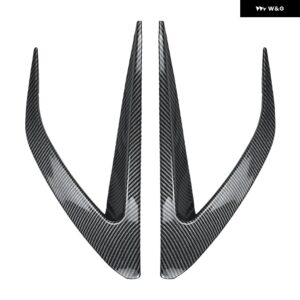 マツダ MX-5 ミアータ ND 2016+ 車用フロント バンパー サイドウィンドナイフ ステッカー 自動車用フロントブレード 外装 ガード 装飾 アクセサリー - Carbon Look