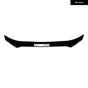 VW UP 2011-2015 フロント バンパー スポイラー フロント リップスプリッター ディフューザー 自動車 外装 ガードカバー 下側リップデコレーション カスタム - Gloss Black