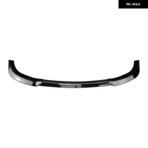 車用フロント バンパー フロント リップスプリッター スポイラー シート イビサ MK5 スタンダード/FR 2018+ ABS ボディ プロテクター カバー キット - Gloss Black