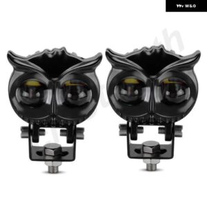 バイク オートバイ LED フォグランプ スポットライト 補助 ヘッドライト エクスプローラー 作業灯 フォグ バルブ モト 車 トラック 12V 24V ホワイト - 2 pieces