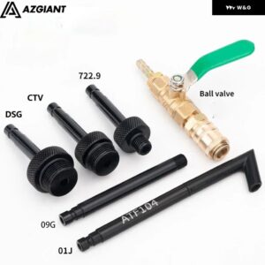 DSG 01J 09G CVT 722.9 自動車用トランス ミッション フルードオイル充填 フィラー アダプター コネクタ VW アウディ MERCEDES BENZ - 6 PCS