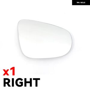 VW GOLF 5 MK5 2003 - 2008 JETTA PASSAT B6 2006-2009 左右ドアサイドヒーター付きウィングミラー ガラスリアビュープレート - 1PC Right