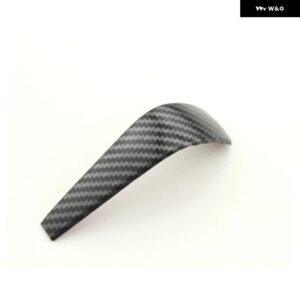ABS 自動車 シフト ハンドボール 装飾 パッチ BMW 3シリーズ E87 E90 E91 E92 E93 E84 2006-2012 装飾 カバー アクセサリー - carbon fibre black