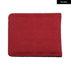 スタイル ブライドウォレットレーシングファブリックキャンバスウォレットキーケース スタイル オートウォレット - red