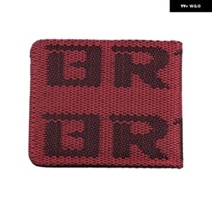 スタイル ブライドウォレットレーシングファブリックキャンバスウォレットキーケース スタイル オートウォレット - red 2