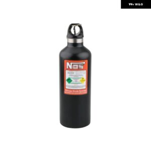 NOS ボトル 車用断熱カップ 500ML ステンレス ポータブル断熱カップ カスタム レーシング スタイル カーアクセサリー - black