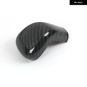 トヨタ カローラ E210 2019 - 24 ハイブリッドカー ギア シフト ヘッドカバー トリム ステッカー 自動車アクセサリー - carbon fiber