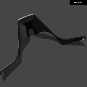 シボレー クルーズ セダン ハッチバック 2009-2014 車用 ステアリングホイール トリム カバー クローム ステッカー アクセサリー - ABS Black