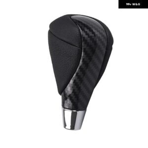 カー スタイリング オートマチック PUレザー ギア シフト ノブ レクサス GS350 GS450H GS460 LS460 LS600H RX350 RX450H ES350 IS250 2008 2009 - CARBON