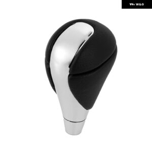 カー スタイリング オートマチック PUレザー ギア シフト ノブ レクサス GS350 GS450H GS460 LS460 LS600H RX350 RX450H ES350 IS250 2008 2009 - Silver