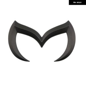 カー スタイリング オートエンブレム 3D ステッカー ロゴ ステッカー マツダ 2 3 6 CX-5 CX-6 CX5 CX3 CX-3 アクセラ アテンザ アクセサリー - black