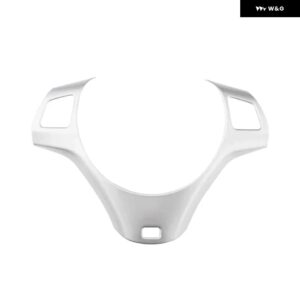 BMW 1 3シリーズ E90 E92 E93 2005-2012 X1 E84 E82 E87 ステアリングホイール パネル デコレーションカバー ステッカー アクセサリー - Silver