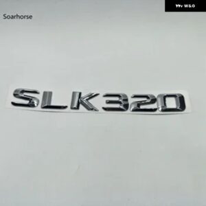 SLK クラス W171 SLK63 SLK200 SLK220 SLK230 車用クロームアルファベット ステッカー バッジエンブレム - SLK320