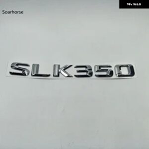 SLK クラス W171 SLK63 SLK200 SLK220 SLK230 車用クロームアルファベット ステッカー バッジエンブレム - SLK350