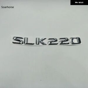 SLK クラス W171 SLK63 SLK200 SLK220 SLK230 車用クロームアルファベット ステッカー バッジエンブレム - SLK220
