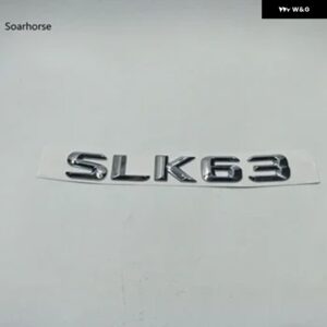 SLK クラス W171 SLK63 SLK200 SLK220 SLK230 車用クロームアルファベット ステッカー バッジエンブレム - SLK63