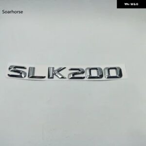 SLK クラス W171 SLK63 SLK200 SLK220 SLK230 車用クロームアルファベット ステッカー バッジエンブレム - SLK200