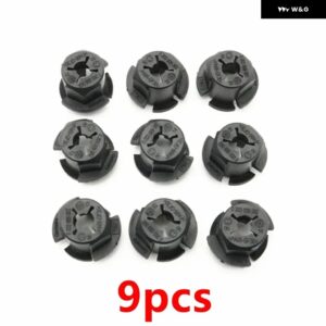 ABS 汎用 カーACCレーダーセンサーDISTRONIK コントロール モジュール ブラケット クリップバックル ホルダー 0203009002 PA66GF30 39R13537 0203303130 - 9pcs