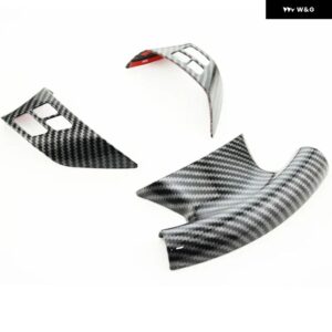 ABS カー ステアリングホイール パネル カバー トリム ステッカー モールディング BMW 3シリーズ E87 E90 E92 E93 2005-2012 アクセサリー - 3.6.9point patch