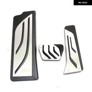 BMW 3シリーズ G20 G21 2020 -2024 LHD 車用 アクセル 燃料 ブレーキペダル フットレスト ペダルプレートカバー 滑り止め パッド アクセサリー - 3PCS