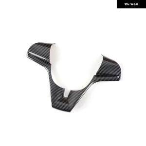 カー スタイリング トリム インテリア ステアリングホイール 装飾 ステッカー シボレー クルーズセダン ハッチバック 2009 - 2014アクセサリー - Carbon fibre