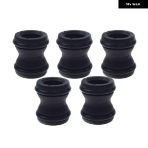 オイルクーラー ガスケット パイプ コネクタジョイント アウディ A3 A4 A6 VWビートル06J117070C 06J115441A 06J115441 06J117070 - Connector 5PCS