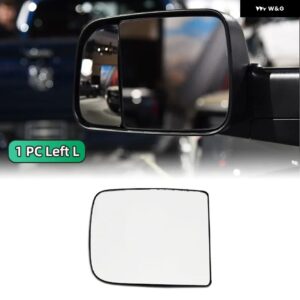 ダッジ ラム 1500 2500 3500 4500 5500 2010-2020 ヒーター付きサイドミラー ガラスドアウィングビュー 2個 - 1pc Left - Big