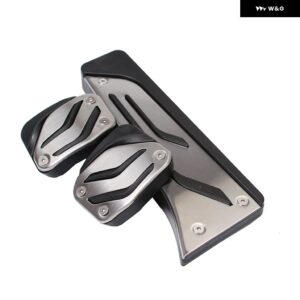 ガスブレーキ ペダルアクセサリー BMW 5 6 7シリーズ X3 X4 Z4 F10 F11 523I 528I 530I 535I 550I AT/MT ガスブレーキ アクセルペダル パッド - MT 3pcs