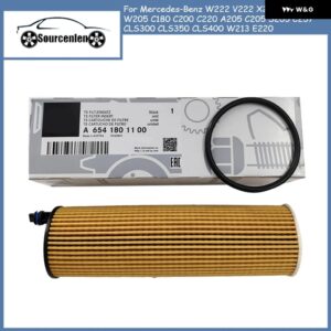 オイル フィルター キット メルセデスベンツ W222 V222 X222 S350 S400 W205 C180 C200 C220 A205 C205 S205 C257 CLS300 CLS350 CLS400 W213 E220 - 1pcs