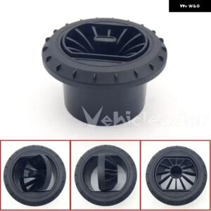 75MM 車用 エアベント アウトレット 回転式エアディーゼルヒーター エアコン 車 トラック バン キャンピングカー ブラック - Type B