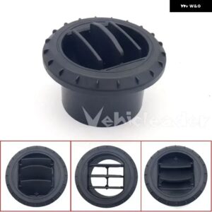 75MM 車用 エアベント アウトレット 回転式エアディーゼルヒーター エアコン 車 トラック バン キャンピングカー ブラック - Type A