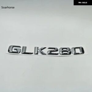 SOARHORSE カーアクセサリー リア ステッカー エンブレム オート デカール X204 GLK クラス GLK220 GLK250 GLK260 GLK280 GLK300 - GLK280