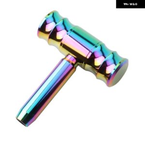 ギア シフト ノブ アルミ Tハンドル シフター カーノブ ジョイスティック スタイル ギアスティック レバー シフト ほとんどオートマチック マニュアル トラ - T style colorful