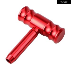 ギア シフト ノブ アルミ Tハンドル シフター カーノブ ジョイスティック スタイル ギアスティック レバー シフト ほとんどオートマチック マニュアル トラ - T style red