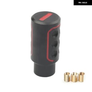 アルミヘッド ギア シフト ノブメタルギア レバー ギアスティック シフト ノブ - Balck-Red