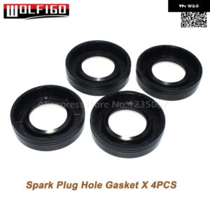 エンジン バルブ カバー ガスケットキット 11121485838 MINI R50 R52 R53 ONE COOPER 11 12 7 513 066 713478700 11127513066 - Spark Plug 4PCS