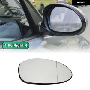 サイドバックミラー ヒーターガラスヒーター付きミラー レンズ BMW E90 E91 E92 E93 E80 E81 E87 2004-2009 - 1PC Right