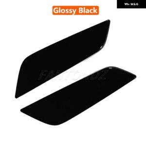 カー スタイリング フロントフェンダー サイド エアベント カバー トリム BMW G30 G31 G38 5シリーズ 2017-2023 51747439013 51747439014 - Glossy Black